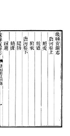 畿辅安澜志  唐河卷