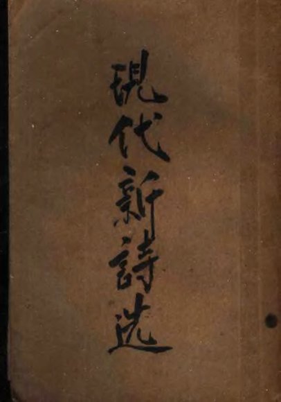 现代新诗选  第4版