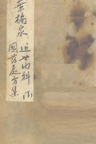 近世内科国药处方集  下