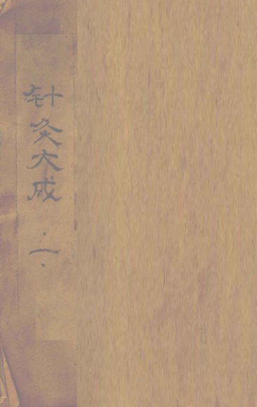 针灸大成  卷1-2