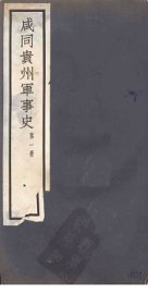 咸同贵州军事史 1