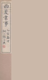 西夏书事  2 - 封面图