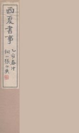 西夏书事  6 - 封面图