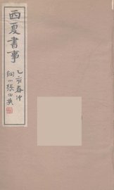 西夏书事  7 - 封面图