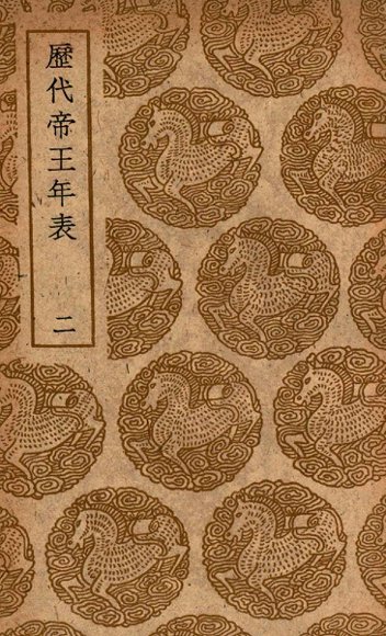 历代帝王年表  2