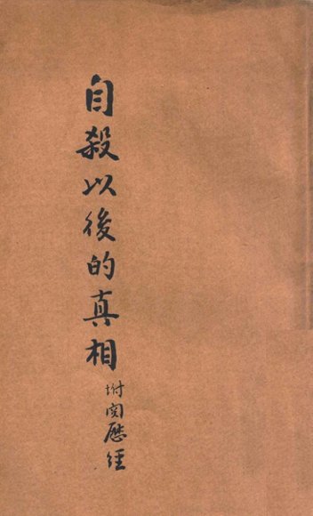 自杀以后的真相