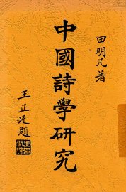 中国诗学研究